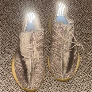 Yeezy Men's Sneakers in Tan and Brown(USED)